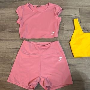 Gymshark Dreamy Set size small pink